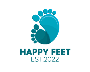 Feet - Hygienic Foot Scrub logo design