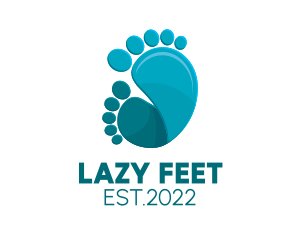 Hygienic Foot Scrub  logo design