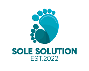 Heel - Hygienic Foot Scrub logo design