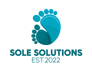 Hygienic Foot Scrub  logo design