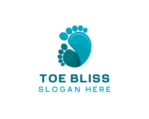 Hygienic Foot Scrub  logo design