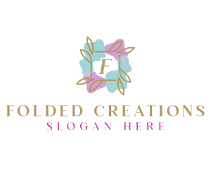 Beauty Watercolor Floral logo design