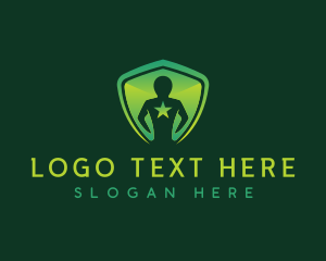 Organization - Shield Leader People logo design