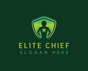 Chief - Shield Leader People logo design
