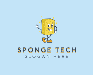 Sponge - Sponge Washer Disinfection logo design