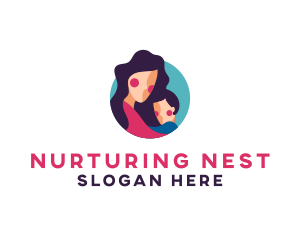 Mother - Mother Child Parenting logo design