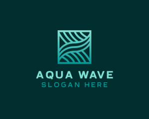 Software Tech Waves logo design