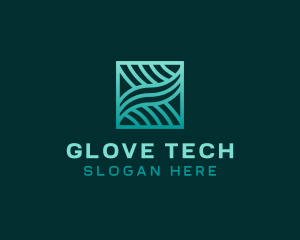 Software Tech Waves logo design