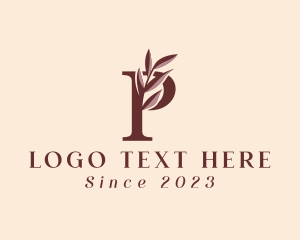 Influencer - Beauty Influencer Letter P logo design
