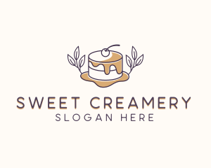 Sweet Cake Baking logo design