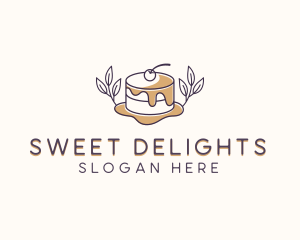 Sweet Cake Baking logo design
