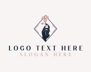 Floral Hand Wellness Logo