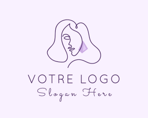 Violet Female Earrings Logo