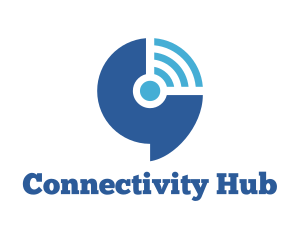 Wifi - Wifi Speech Bubble logo design