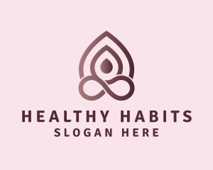 Yoga Health Meditation logo design