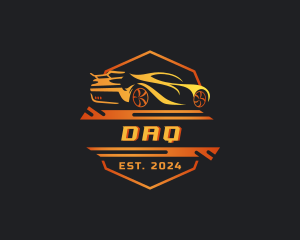 Auto Racing Garage Logo