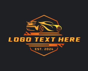 Auto - Auto Racing Garage logo design