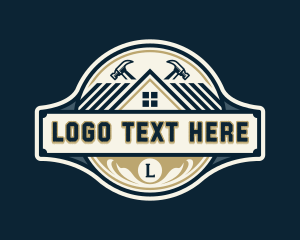 Refurbish - Hammer Roof Carpentry logo design