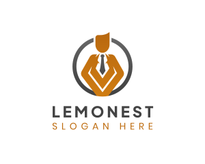 Suit - Employer Manager Suit logo design