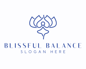 Standing Balance Yoga logo design