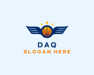 Tournament - Basketball Varsity Wings logo design