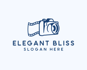 Photo Booth - Film Camera Phot Studio logo design