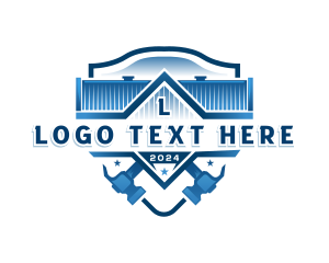 Hammer - Construction Hammer Builder logo design