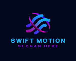 Motion - Motion Ai Technology logo design