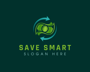 Save - Money Arrow Accounting logo design