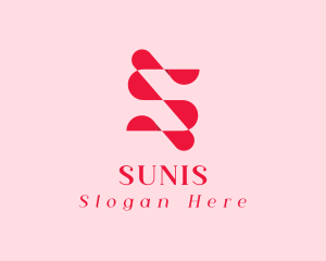 Elegant Modern Letter S  logo design