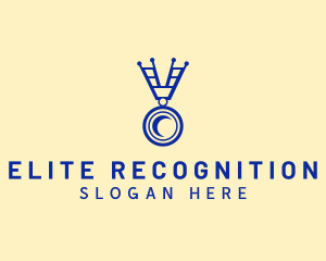 Recognition - Generic Moon Medal logo design