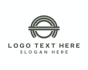 Letter Ao - Circle Arch Builder logo design