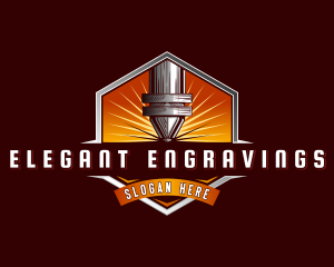 Laser Engraving Machinery logo design