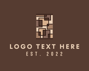 Beige - Carpet Textile Weaver logo design