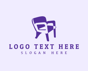 Home Staging - Furniture Chair Seat logo design