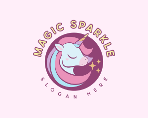 Unicorn - Cute Unicorn Toy logo design