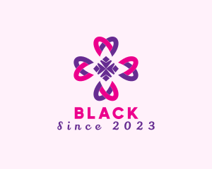 Diamond - Floral Art Decoration logo design