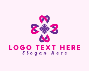 Floral Art Decoration Logo