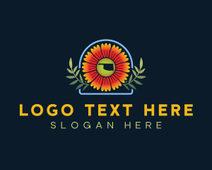 Map - Oklahoma Flower Garden logo design