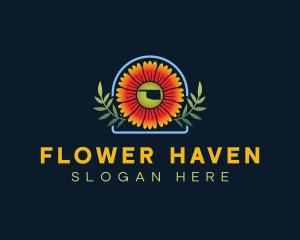 Oklahoma Flower Garden logo design