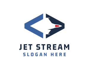 Jet - Fighter Jet Air Force logo design