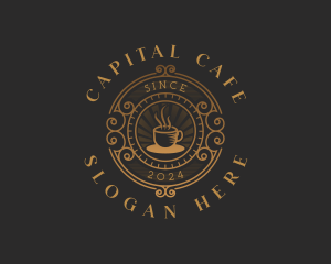 Coffee Cafe Barista logo design