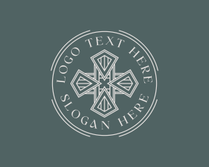 Christianity - Religious Christian Cross logo design