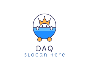 Parent - Crown Cute Boy logo design