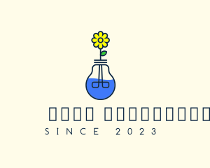 Florist - Flower Bulb Vase logo design