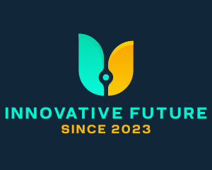 Future - Technology Letter U logo design