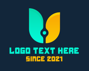 Future - Technology Letter U logo design
