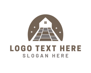 Floor - House Flooring Pavement logo design