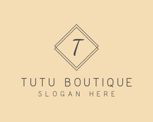 Elegant Brand Boutique logo design