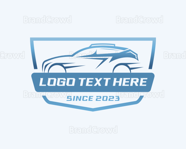 SUV Vehicle Transportation Logo